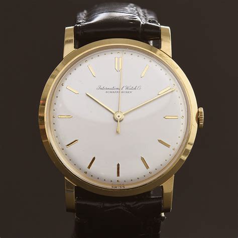 schaffhausen gold watch